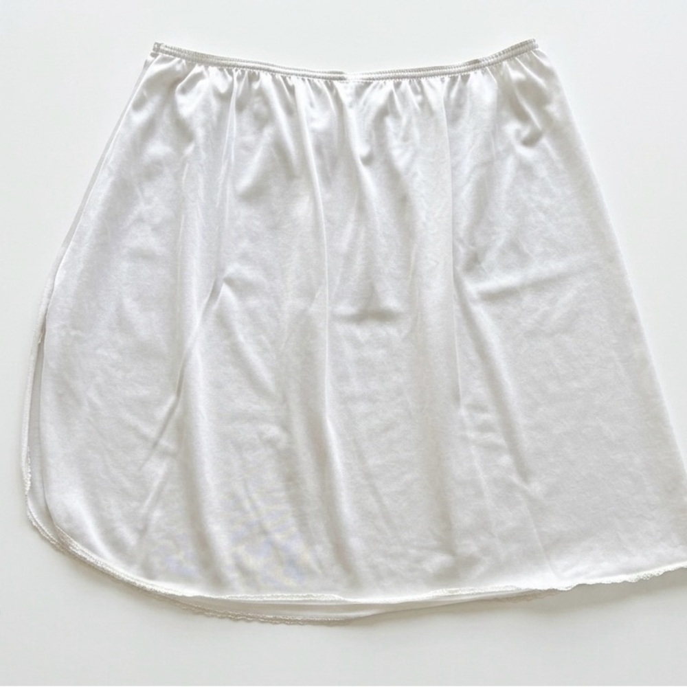 Vassarette Vintage Slip Skirt Lace Whimsical Coquette Girl
